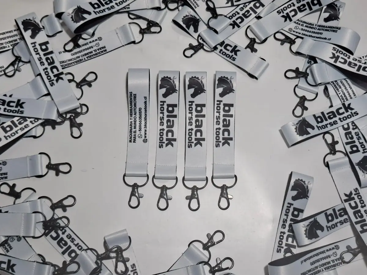 Llaveros y lanyards Black Horse Tools