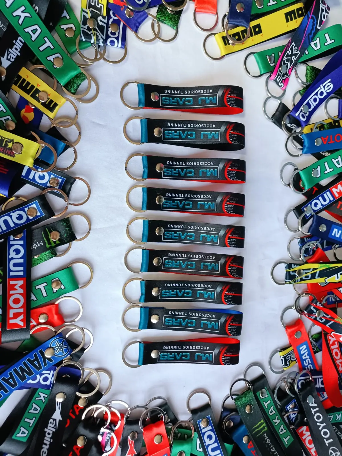 Llaveros MJ Cars accesorios tuning